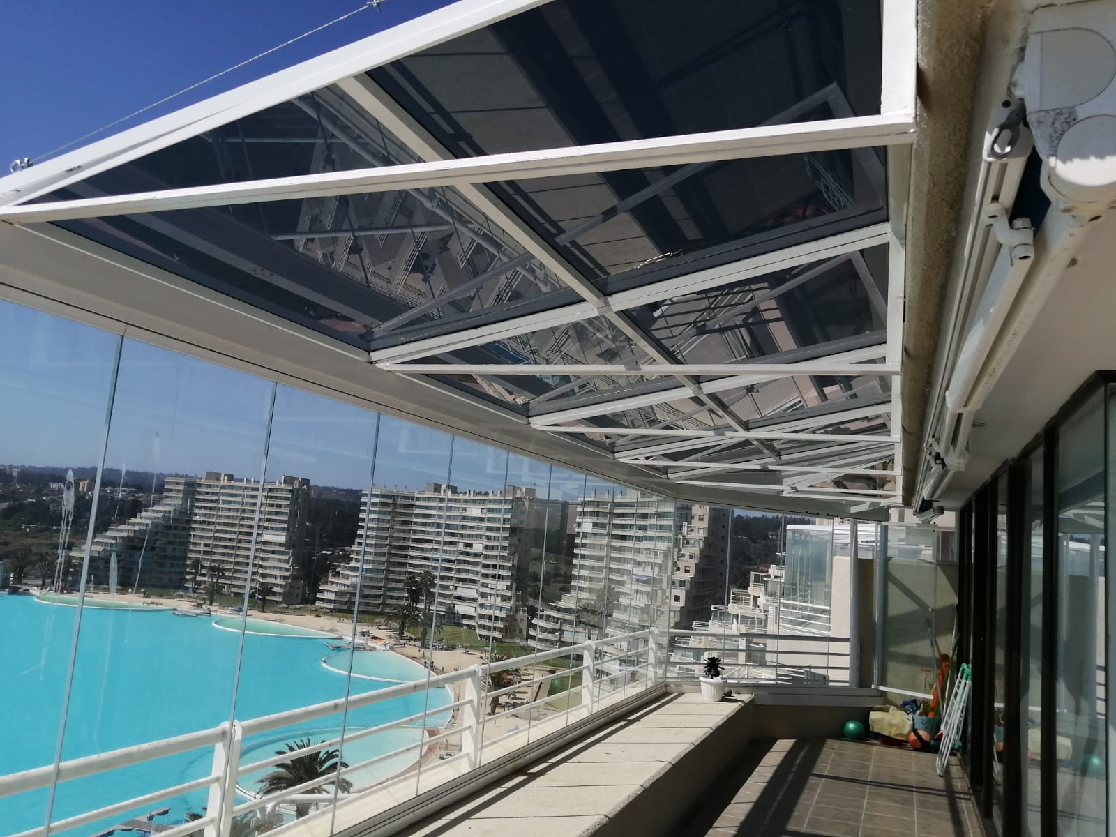 Lucarnas techos de cristal